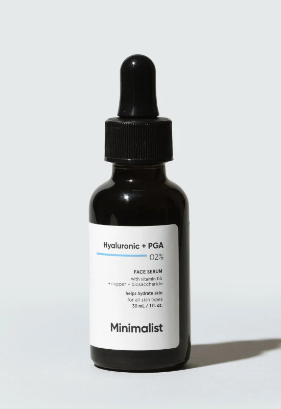 Image of Minimalist Hyaluronic + PGA 02% Face Serum Clear unisex