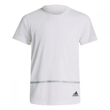 Image of adidas HEAT. RDY Primegreen T-Shirt Kids - White / Black
