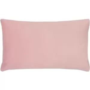 Image of Sunningdale Velvet Rectangular Cushion Powder, Powder / 30 x 50cm / Cover Only
