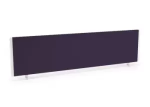 Image of Impulse/Evolve Plus Bench Screen 1600 Bespoke Tansy Purple White Frame