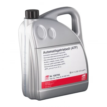 Image of Automatic Transmission Fluid (Atf) 100706 - 5L by Febi Bilstein