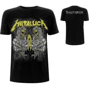 Image of Metallica - Sanitarium Mens Medium T-Shirt - Black