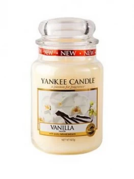 Image of Yankee Candle Classic Large Jar Vanilla Scented Candle 623g