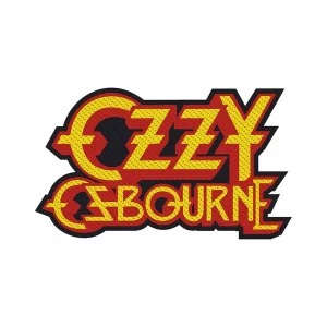 Image of Ozzy Osbourne - Logo Cut-Out Standard Patch