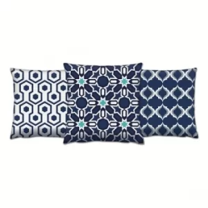 Image of AC-4280-4702-4447 Multicolor Cushion Set (3 Pieces)