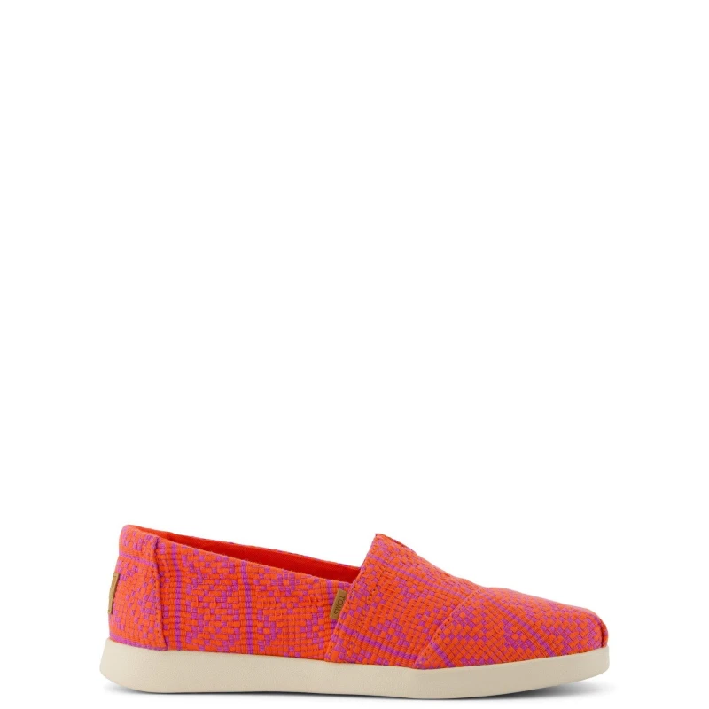 Image of Toms Alpargata Plus Shoe Bright Red female 8 (42)