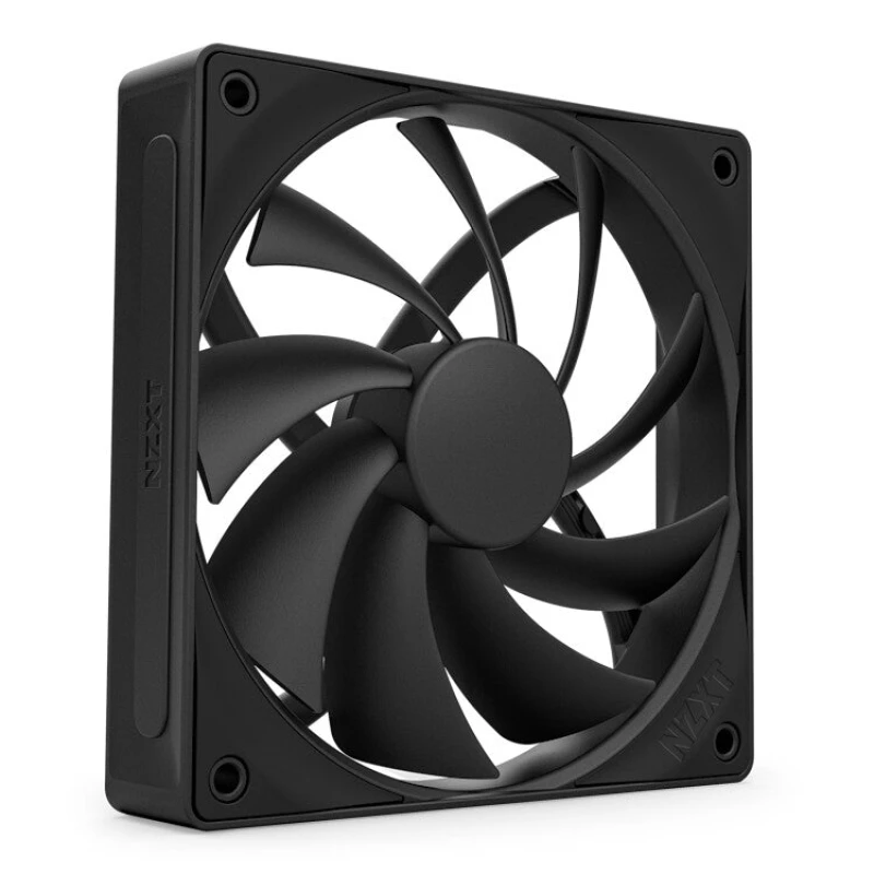Image of NZXT F120Q V2 Quiet Airflow PWM Black Fan - 120mm