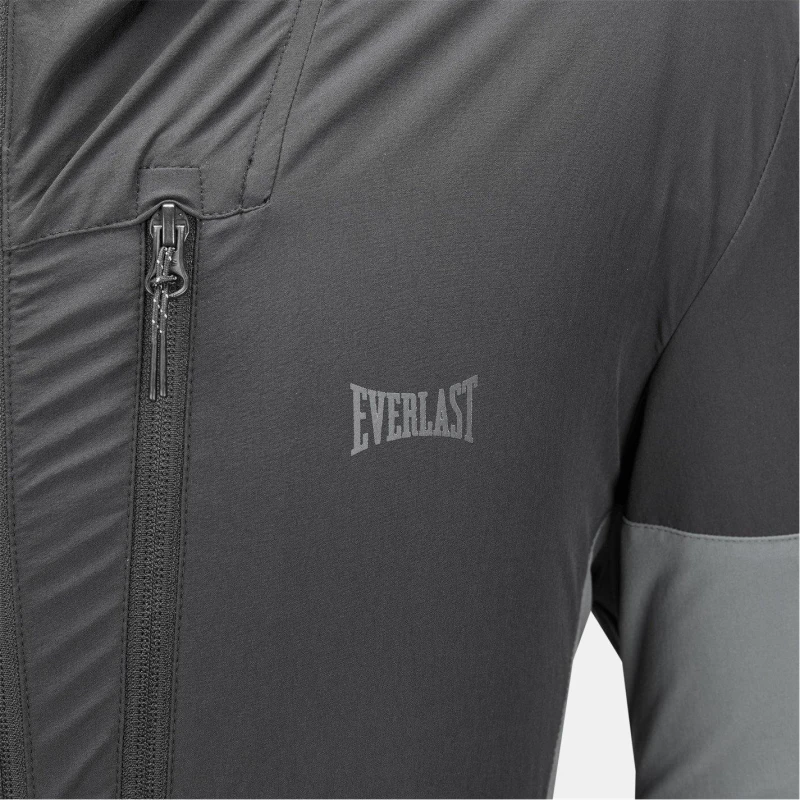 Image of Everlast Mens NRG Tracksuit Top Black/Carbon male S