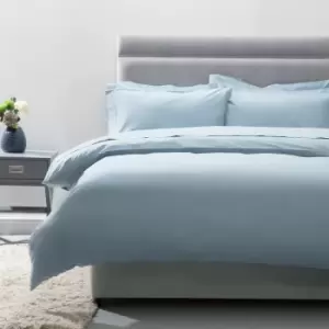 Image of 200 Thread Count 100% Egyptian Cotton Duvet Cover, Ocean, Super King - Belledorm