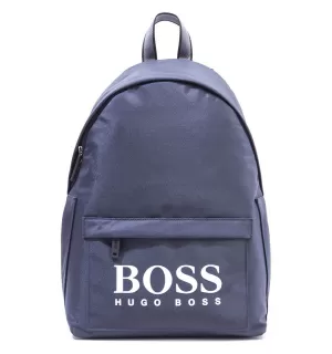 Image of Boss Magnify Logo Backpack - Navy
