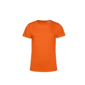 Image of B&C Womens/Ladies E150 Organic Short-Sleeved T-Shirt (S) (Orange)