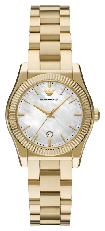 Image of Emporio Armani AR11657 Three-Hand Quartz (32mm) Mother-of- Watch