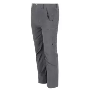 Image of Regatta Junior Highton Zip Off Trousers - Grey