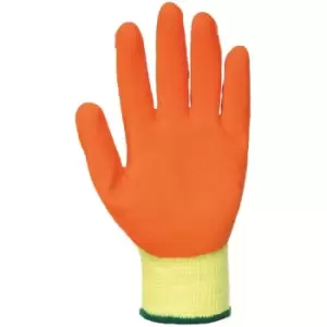 Image of Portwest Fortis Grip Gloves (A150) / Workwear / Safetywear (Pack of 2) (M) (Yellow/ Orange) - Yellow/ Orange