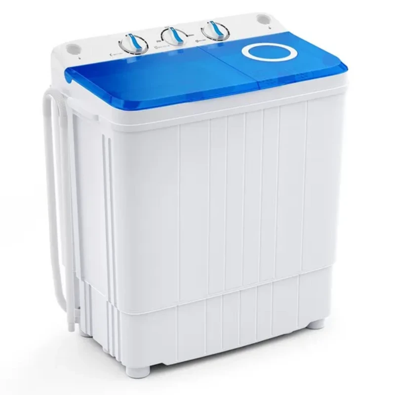 Image of Costway Twin Tub 4.5KG Portable Mini Washing Machine