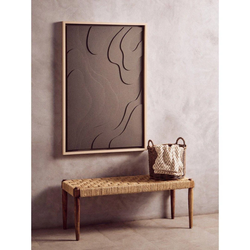 Image of Fifty Five South Astratto 3D Effect Green Wall Art Green unisex One Size