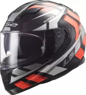 Image of LS2 FF320 Stream Evo Loop Helmet, black-orange, Size L, black-orange, Size L