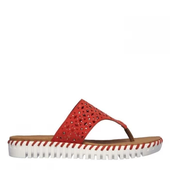 Image of Skechers Sepulved Womens Sandals - Red