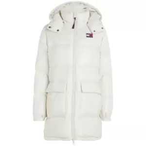 Image of Tommy Jeans Tjw Midi Alaska Puffer - Beige