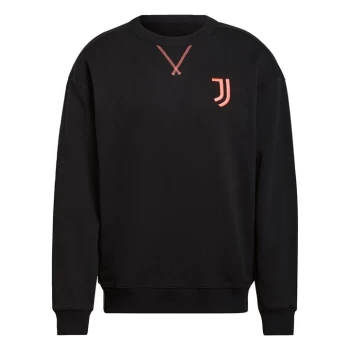 Image of adidas Juventus CNY Crew Sweatshirt Mens - Black