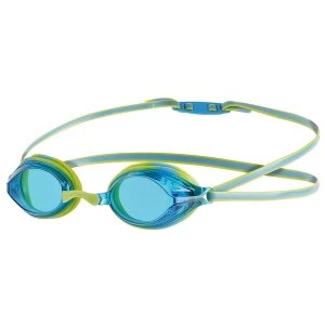 Image of Speedo Vengeance Goggles Junior Lime/Blue Junior