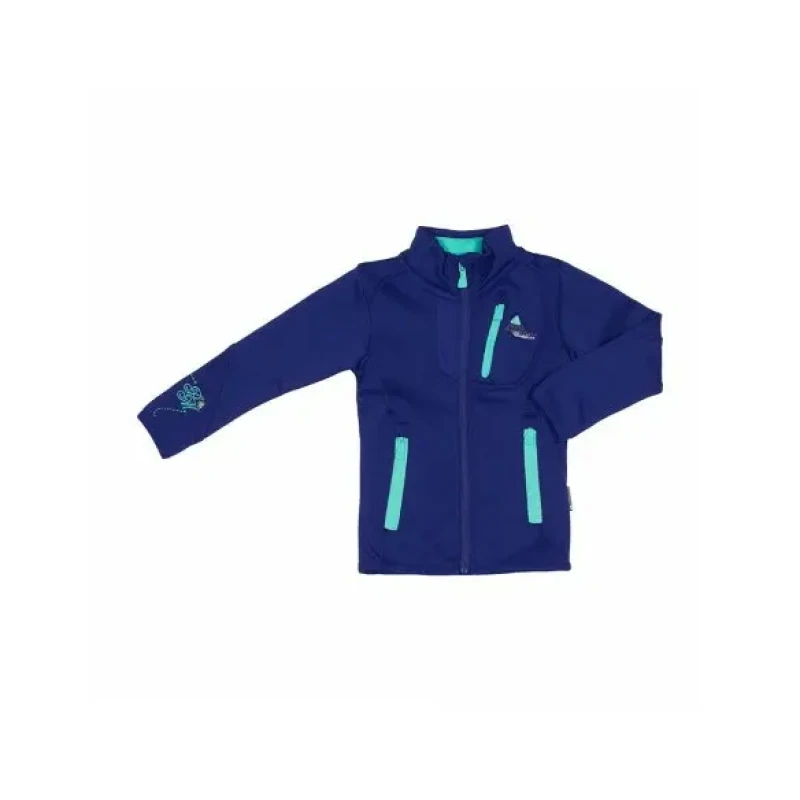 Image of Peak Mountain Girl's fleece shell sweatshirt Peak Mountain Gaynur Bleu Female 16 ans GAYNUR/XJ/A-BLEU