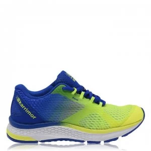 Image of Karrimor Tempo 5 Boys Road Running Shoes - Blue/Lime