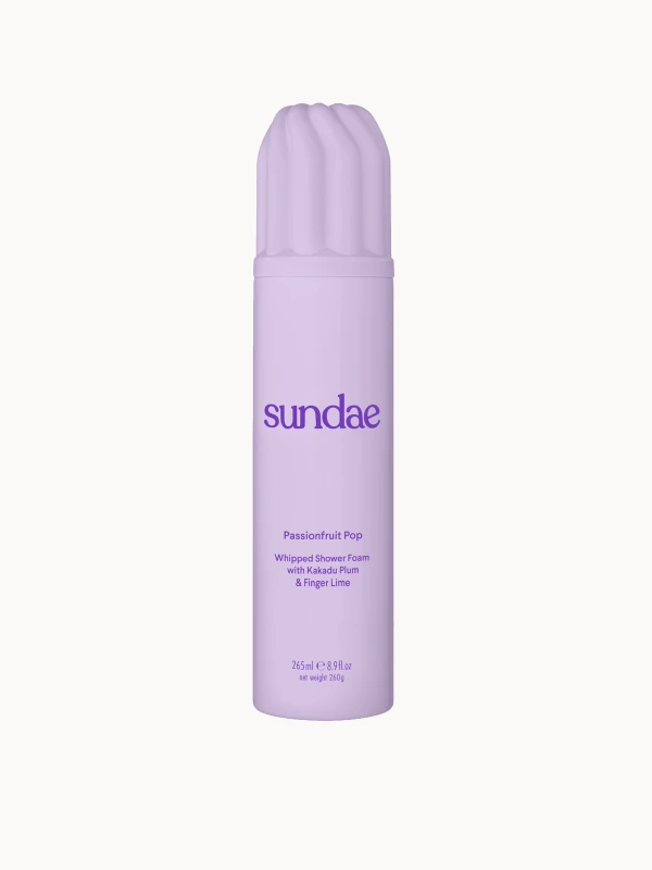 Image of Sundae Body Passionfruit Whipped Shower Foam with Kakadu Plum & Finger Lime 265ml