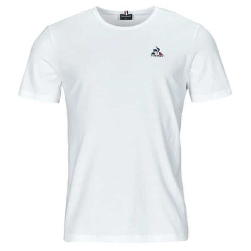 Image of Le Coq Sportif ESS Tee SS No. 1 M mens T shirt in White