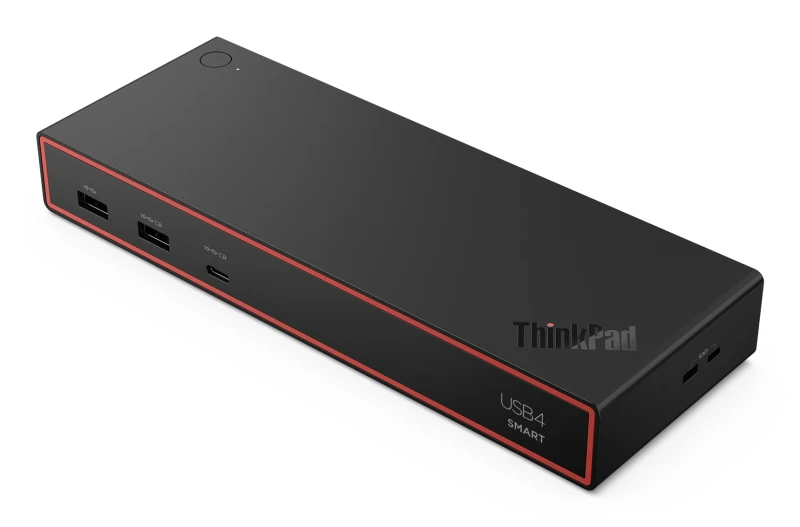 Image of Lenovo ThinkPad USB4 Smart Dock 5500 Wired Black