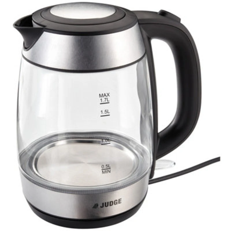 Image of Judge Electric Glass Kettle Jug 1.7L - Clear