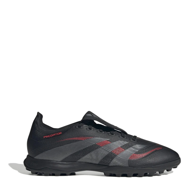 Image of adidas Predator League Fold-Over Tongue Astro Turf Football Boots - Black 7