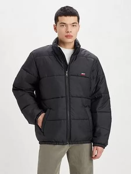Image of Sunset Short Puffer - Black