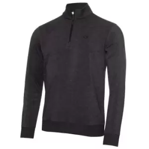 Image of Calvin Klein Golf Zip Top - Grey