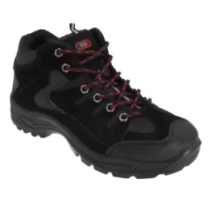 Image of Dek Mens Ontario Lace-Up Hiking Trail Boots (7 UK) (Black)
