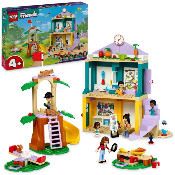 Image of LEGO LEGO Friends Heartlake City Preschool Building Toy Set 42636