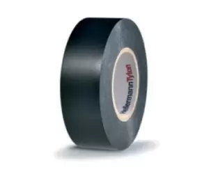 Image of HellermannTyton HelaTape Flex Black Electrical Tape, 19mm x 20m