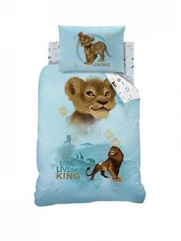Image of Disney The Lion King Single Duvet Cover Set, Blue