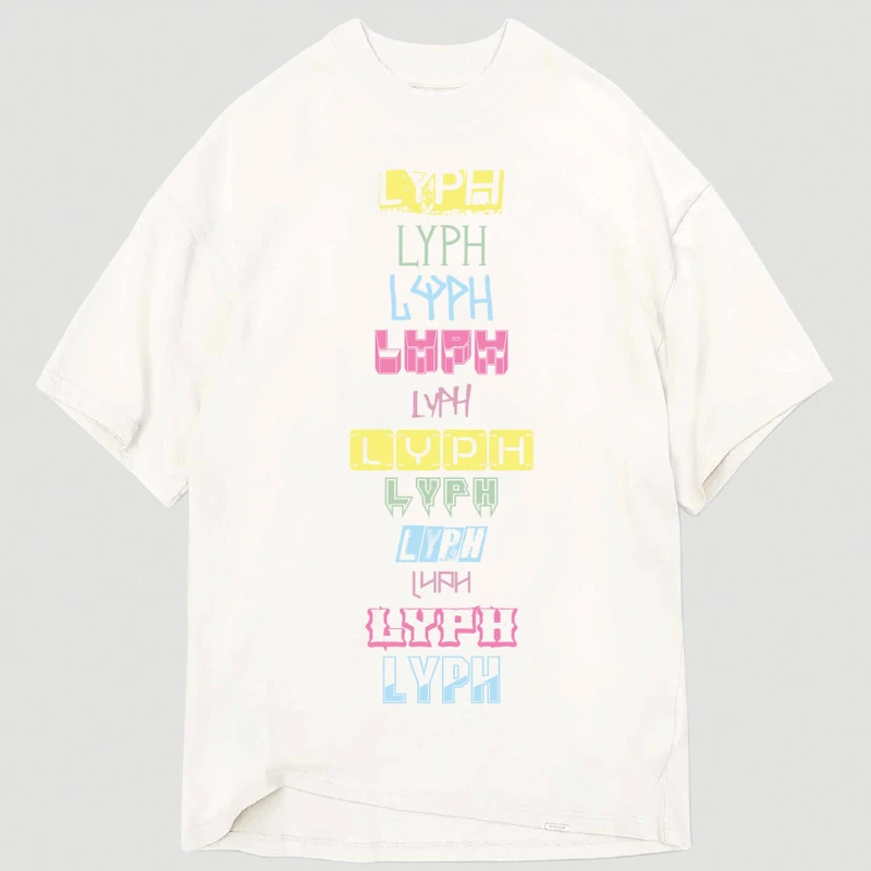 Image of LYPH Multi T-Shirt White male Small