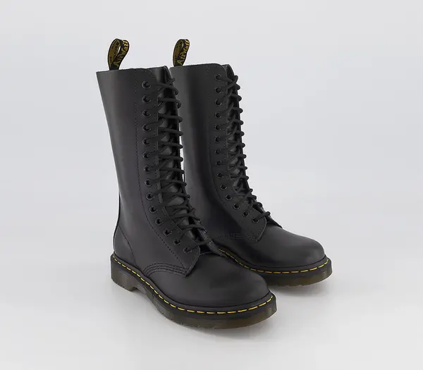 Image of Dr. Martens Womens 1914 14 Eye Boots Black, 4