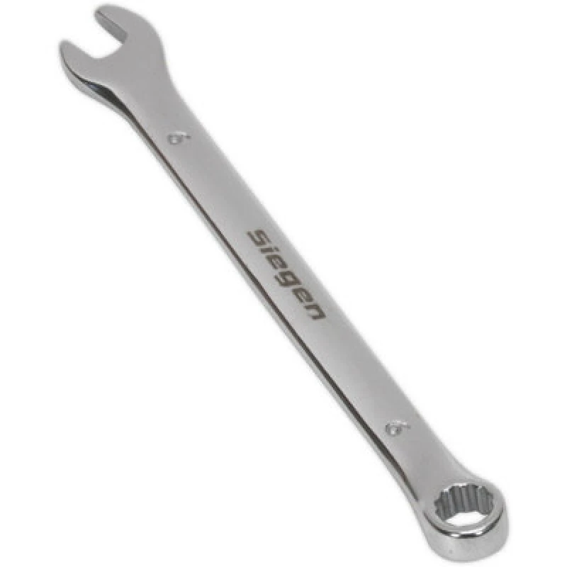 Image of Loops Hardened Steel Combination Spanner - 6mm - Polished Chrome Vanadium Wrench Metallics