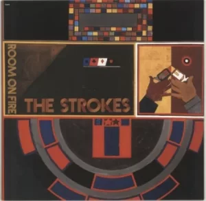 Image of The Strokes Room On Fire 2003 UK vinyl LP RTRADELP130