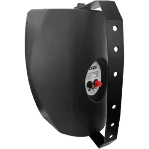 Image of Pair 6.5" Outdoor Rated Black Stereo Wall Speakers 140W 8 Ohm IP55 Weatherproof