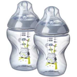 Image of Tommee Tippee C2N Closer to Nature Boy baby bottle 2 pcs 0m+ 2x260ml