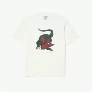 Image of Lacoste Netflix T-Shirt Mens - White