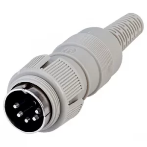 Image of Hirschmann MAS5100S 5 Way Locking Plastic DIN Plug