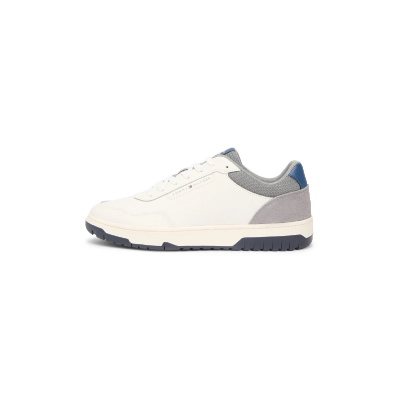 Image of Tommy Hilfiger Mens Basket Lite Low-Top Trainers Universal Grey male 8 (42)