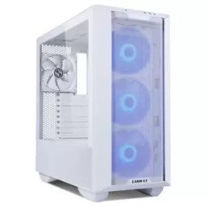 Image of LIAN LI LANCOOL III E-ATX CASE, MIDI TOWER, RGB - WHITE