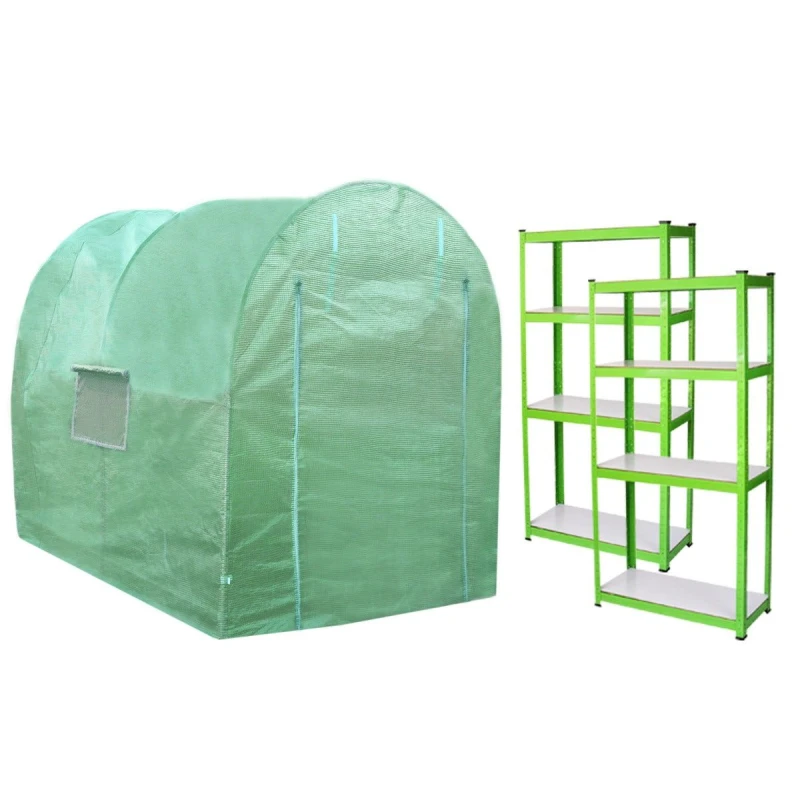 Image of Monstershop Polytunnel 19Mm 2.5M X 2M With Racking 27948