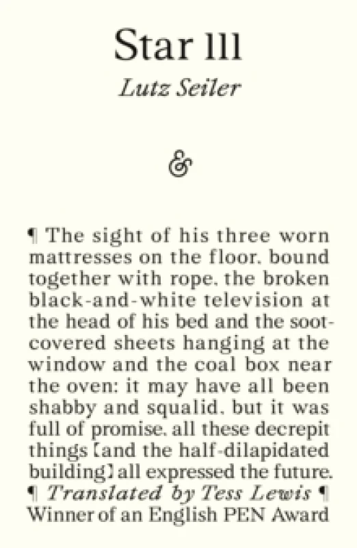 Image of Star 111 Paperback / softback